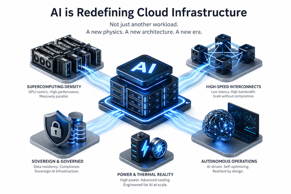 The AI Reckoning: Why Cloud Infrastructure Must Be Rewritten for the Intelligence Era